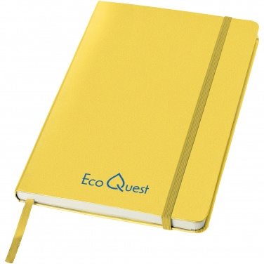 Лого трейд pекламные cувениры фото: Классический офисный блокнот, желтый