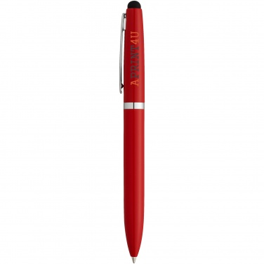 Логотрейд бизнес-подарки картинка: Шариковая ручка-стилус Brayden, красный