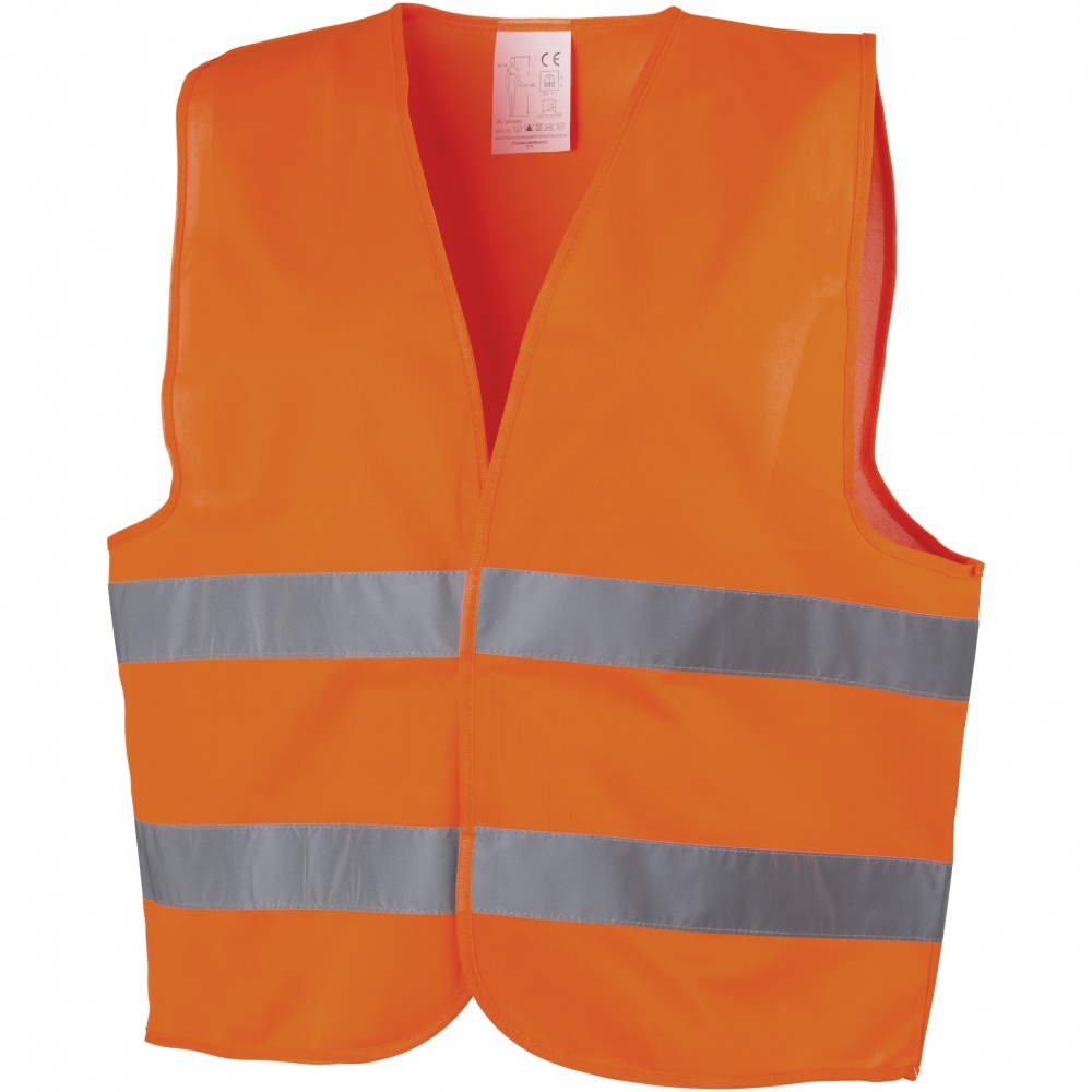 Логотрейд pекламные продукты картинка: Профессиональный защитный жилет, оранжевый