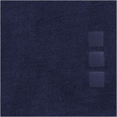 Логотрейд pекламные подарки картинка: Женская футболка с короткими рукавами Nanaimo, темно-синий