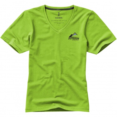 Лого трейд бизнес-подарки фото: Женская футболка с короткими рукавами, светло-зеленый
