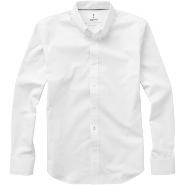 Лого трейд бизнес-подарки фото: Рубашка с длинными рукавами Vaillant, белый