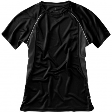 Лого трейд pекламные продукты фото: Женская футболка с короткими рукавами Quebec, черный