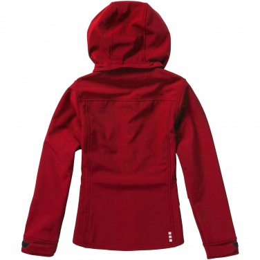 Лого трейд pекламные продукты фото: Женская куртка софтшел Langley, красный