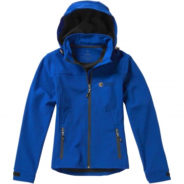Лого трейд pекламные продукты фото: Женская куртка софтшел Langley, синий