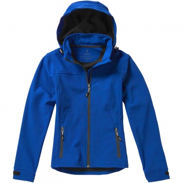 Лого трейд pекламные подарки фото: Женская куртка софтшел Langley, синий