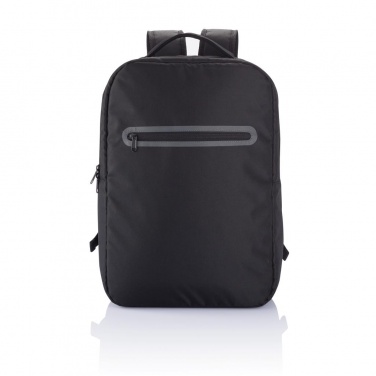 Логотрейд pекламные cувениры картинка: Рюкзак для ноутбука London, без ПВХ, черный