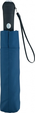Лого трейд бизнес-подарки фото: Helkuräärisega AC Safebrella® LED minivihmavari 5571, sinine