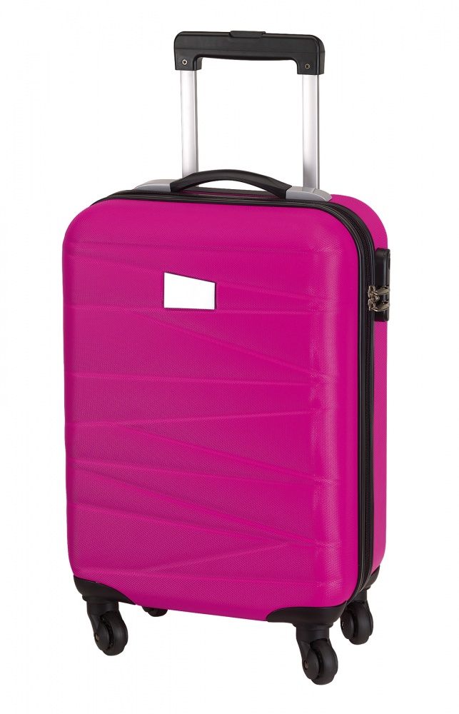 Лого трейд pекламные подарки фото: Käsipagasi mõõdus reisikohver Padua, roosa