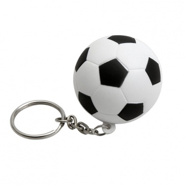 Лого трейд бизнес-подарки фото: Футбольный мяч для снятия стресса, белый