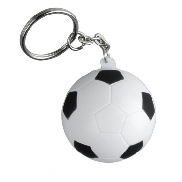 Логотрейд бизнес-подарки картинка: Футбольный мяч для снятия стресса, белый