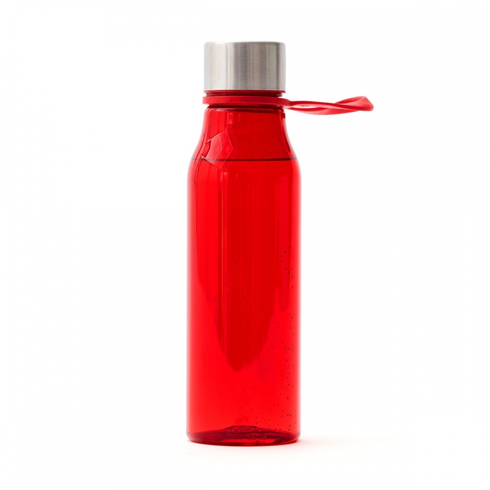 Логотрейд pекламные подарки картинка: Спортивная бутылка Lean, красная