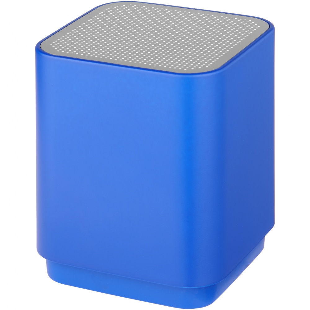 Логотрейд бизнес-подарки картинка: Светодиодная колонка Beam с функцией Bluetooth®, ярко-синий