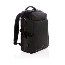 Рюкзак Swiss Peak XXL Weekend с RFID защитой и разъемом USB, чёрный