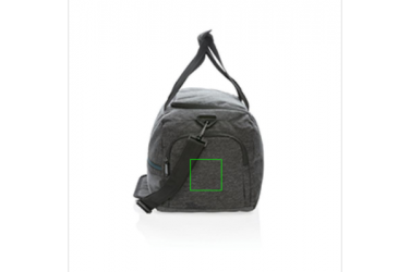 Логотрейд бизнес-подарки картинка: Reklaamtoode: 900D weekend/sports bag PVC free, black