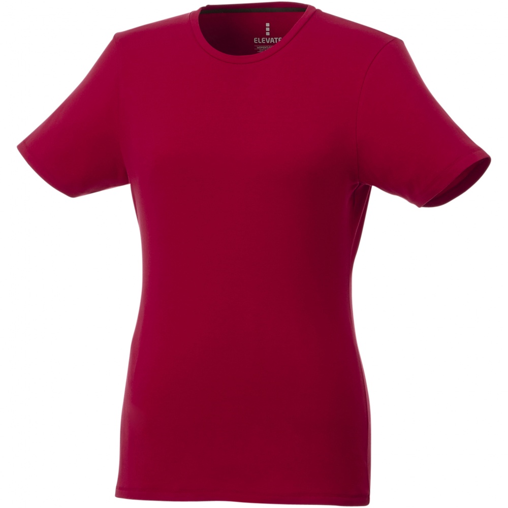 Лого трейд pекламные продукты фото: Женская футболка Balfour с коротким рукавом, красная