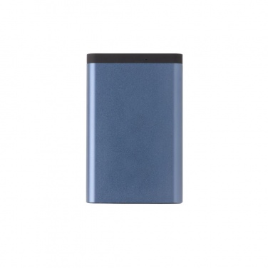 Логотрейд бизнес-подарки картинка: Meene: 10.000 mAh Aluminum pocket powerbank, blue