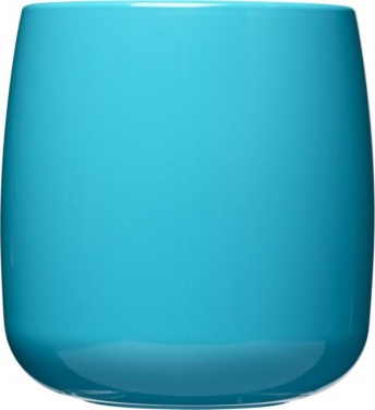 Лого трейд бизнес-подарки фото: Классическая пластмассовая кружка, 300 мл, светло-синяя