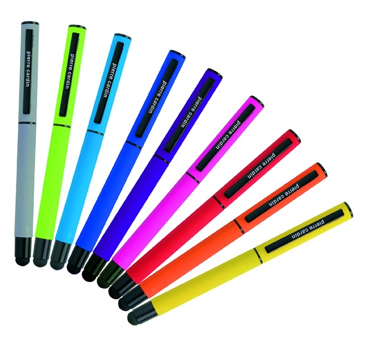 Лого трейд pекламные продукты фото: Металлическая ручка-роллер со стилусом CELEBRATION Pierre Cardin