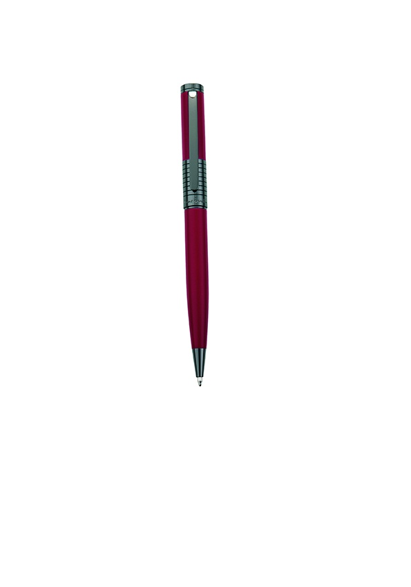 Лого трейд бизнес-подарки фото: Металлическая ручка EVOLUTION Pierre Cardin, красный