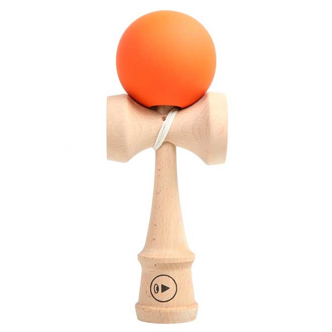 Лого трейд бизнес-подарки фото: Kendama Play Monster Grip Orange 24,5 cm