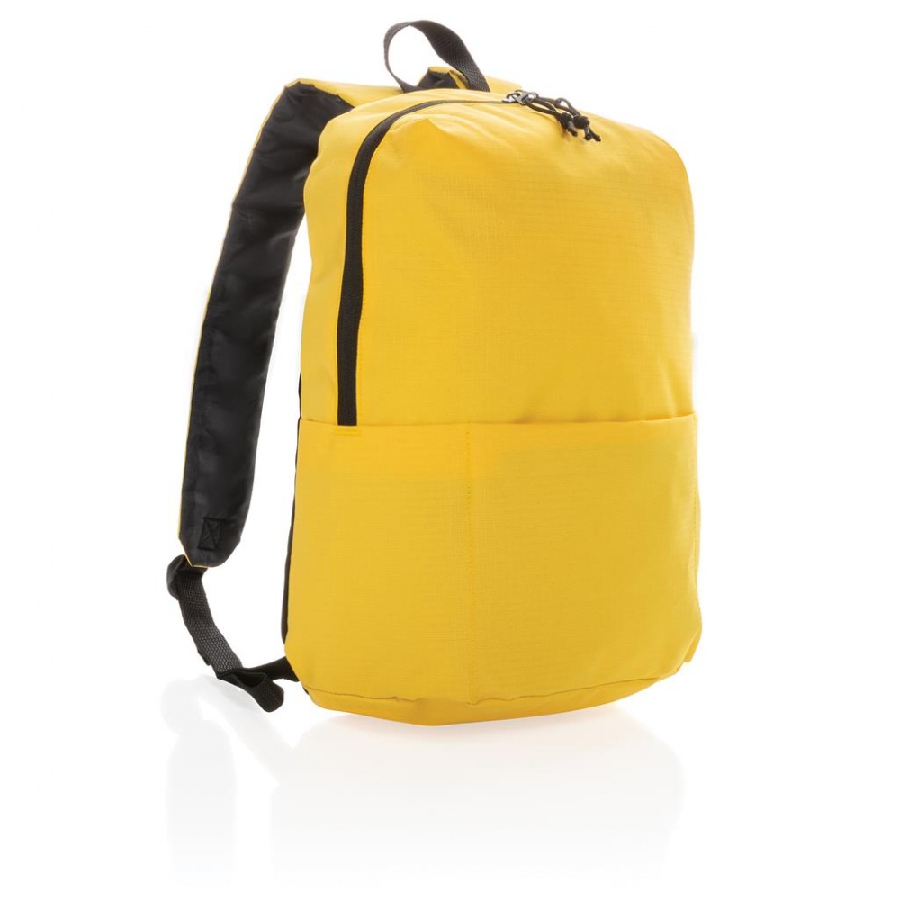 Логотрейд бизнес-подарки картинка: Рюкзак для повседневного использования, без ПВХ, желтый