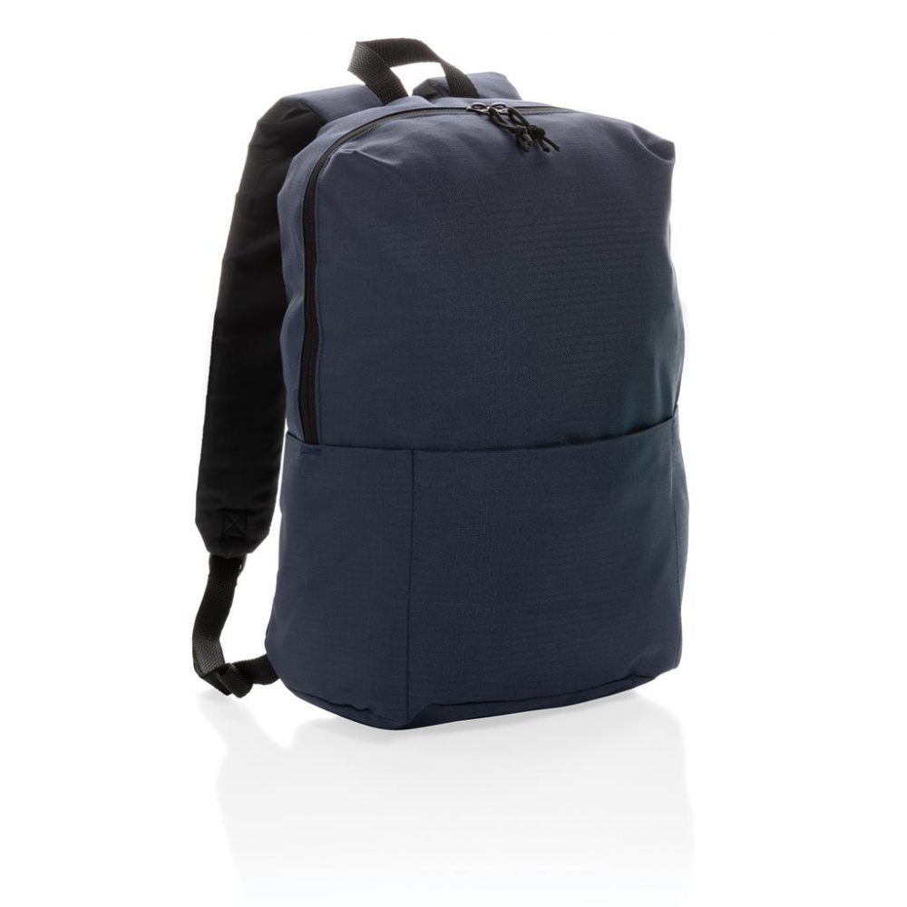 Лого трейд бизнес-подарки фото: Рюкзак на каждый день, без ПВХ, темно-синий