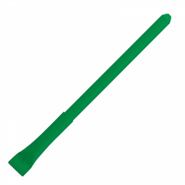 Логотрейд бизнес-подарки картинка: Ручка из картона, зеленый