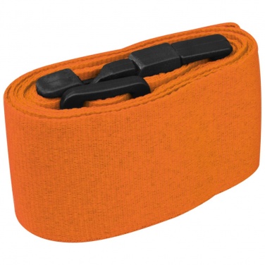 Лого трейд бизнес-подарки фото: Ремень для багажа, oранжевый