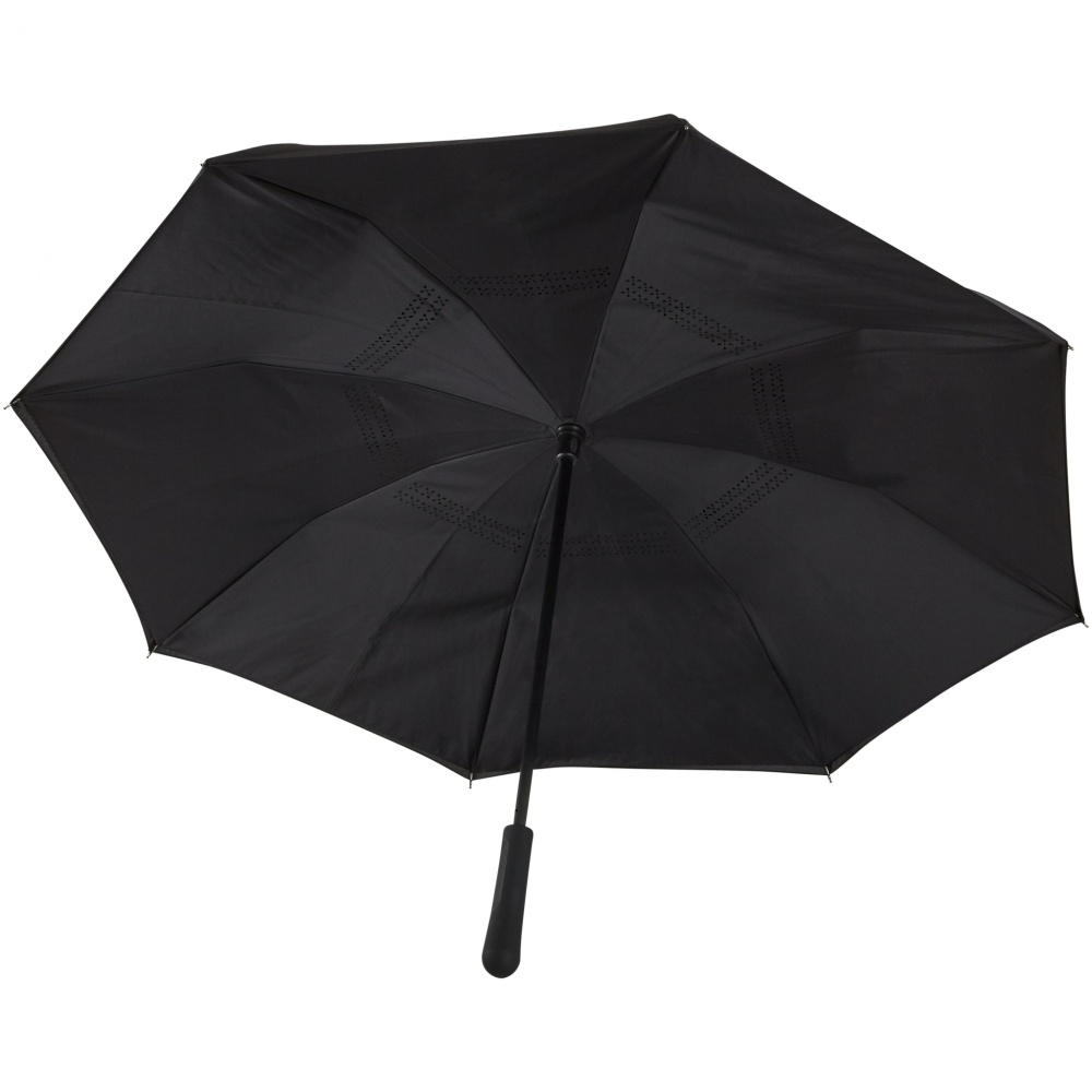 Лого трейд pекламные продукты фото: Зонт двусторонний 23 ", черный