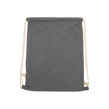Лого трейд бизнес-подарки фото: Флисовый мешок-рюкзак, серый