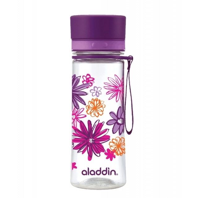 Лого трейд pекламные cувениры фото: Бутылка для воды Aveo 0,35 л, фиолетовая