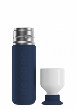 Лого трейд бизнес-подарки фото: Бутылка для воды Dopper 350 мл, темно-синий