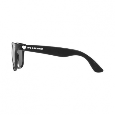 Солнцезащитные очки Sun Ray, сплошной черный логотип