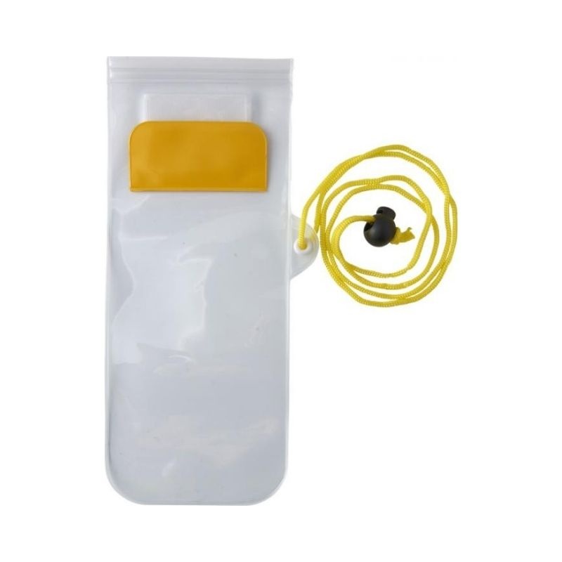 Логотрейд pекламные cувениры картинка: Mambo водонепроницаемый чехол, жёлтый