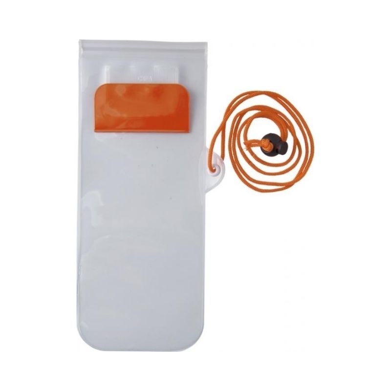 Логотрейд pекламные подарки картинка: Mambo водонепроницаемый чехол, оранжевый