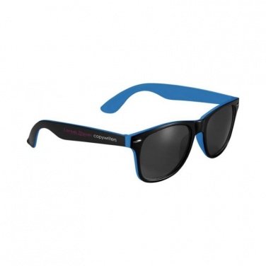 Лого трейд pекламные cувениры фото: Sun Ray темные очки, синий