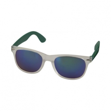 Лого трейд pекламные cувениры фото: Солнцезащитные очки Sun Ray Mirror, зелёный
