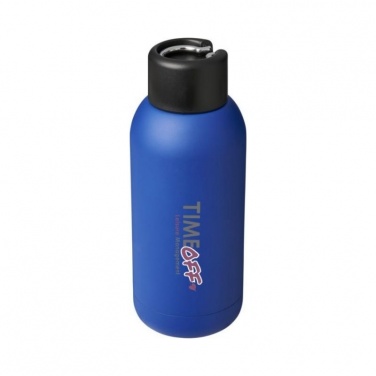 Лого трейд бизнес-подарки фото: Спортивная бутылка с вакуумной изоляцией Brea объемом 375 мл, cиний