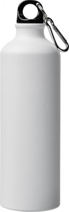 Лого трейд pекламные cувениры фото: Матовая бутылка Pacific с карабином, белый