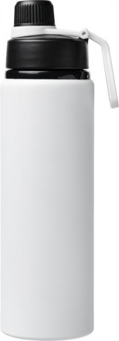 Лого трейд бизнес-подарки фото: Спортивная бутылка Kivu объемом 800 мл, белый