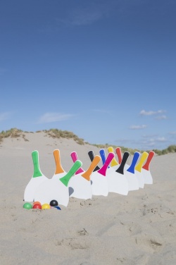 Лого трейд pекламные cувениры фото: Набор для пляжных игр Bounce, красный