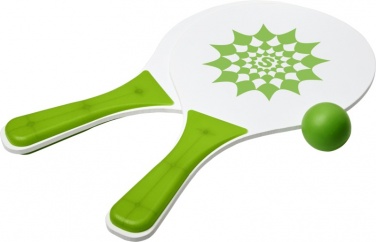 Логотрейд pекламные подарки картинка: Набор для пляжных игр Bounce, зеленый