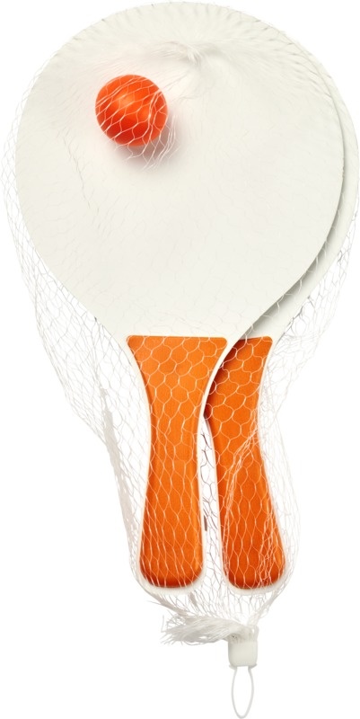 Лого трейд pекламные cувениры фото: Набор для пляжных игр Bounce, oранжевый