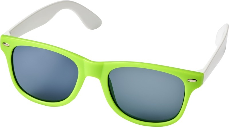 Логотрейд бизнес-подарки картинка: Солнцезащитные очки Sun Ray в разном цветовом исполнении, лайм