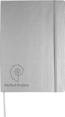 Логотрейд бизнес-подарки картинка: Классический деловой блокнот, cеребряный