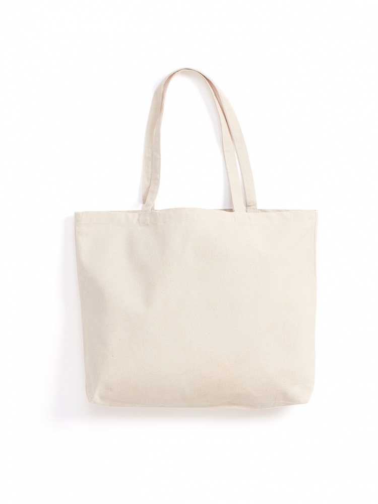Лого трейд pекламные cувениры фото: Хозяйственная сумка GOTS, белая