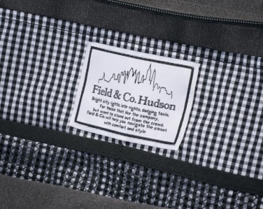 Логотрейд pекламные cувениры картинка: Дорожная сумка Hudson, cерый яркий
