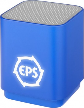 Лого трейд pекламные cувениры фото: Светодиодная колонка Beam с функцией Bluetooth®, ярко-синий
