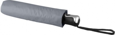 Логотрейд pекламные cувениры картинка: Зонт Alex трехсекционный автоматический 21,5", серый